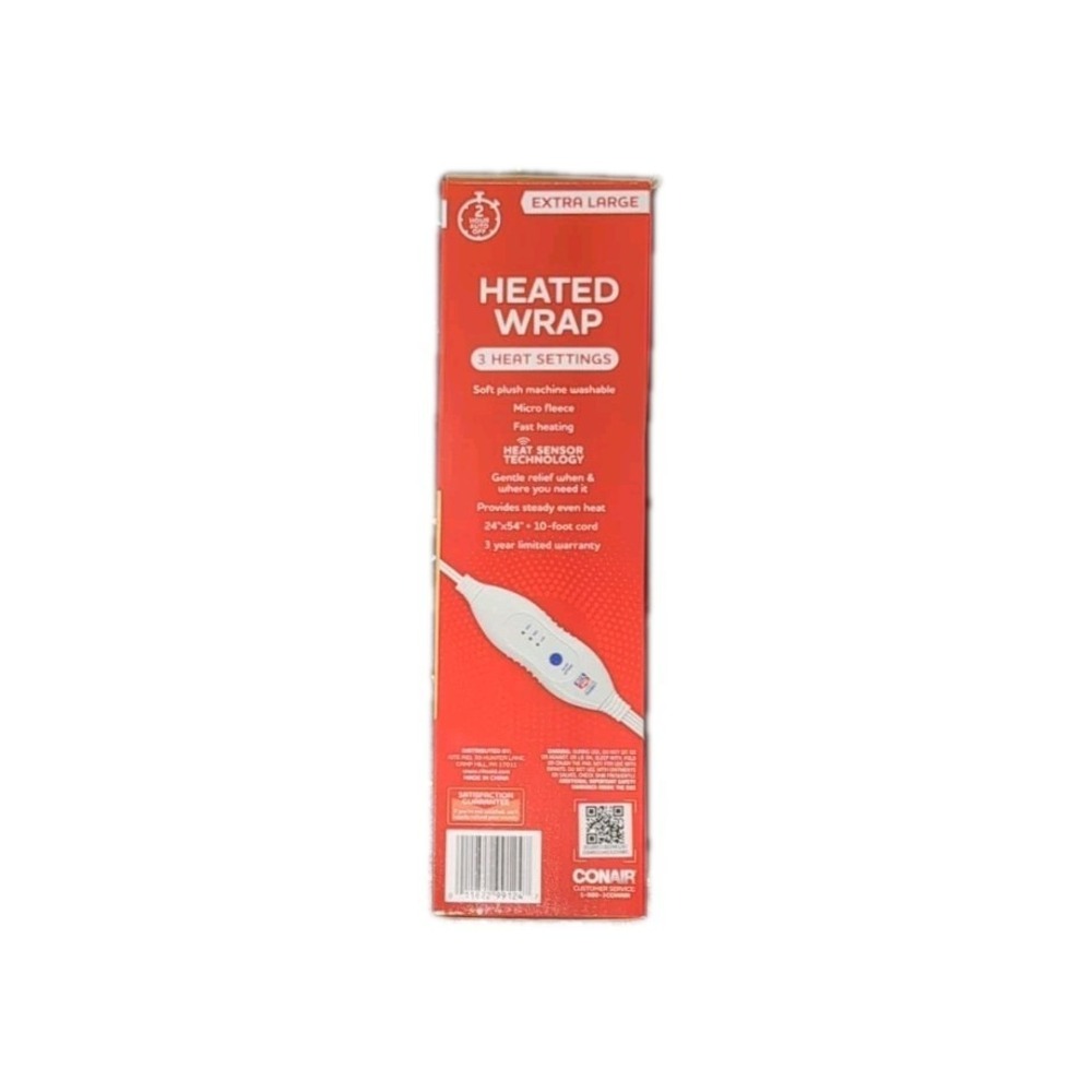 Rite Aid Heated Wrap, 3 Settings, Extra Large, 24 x 54 in - Picture 2 of 3